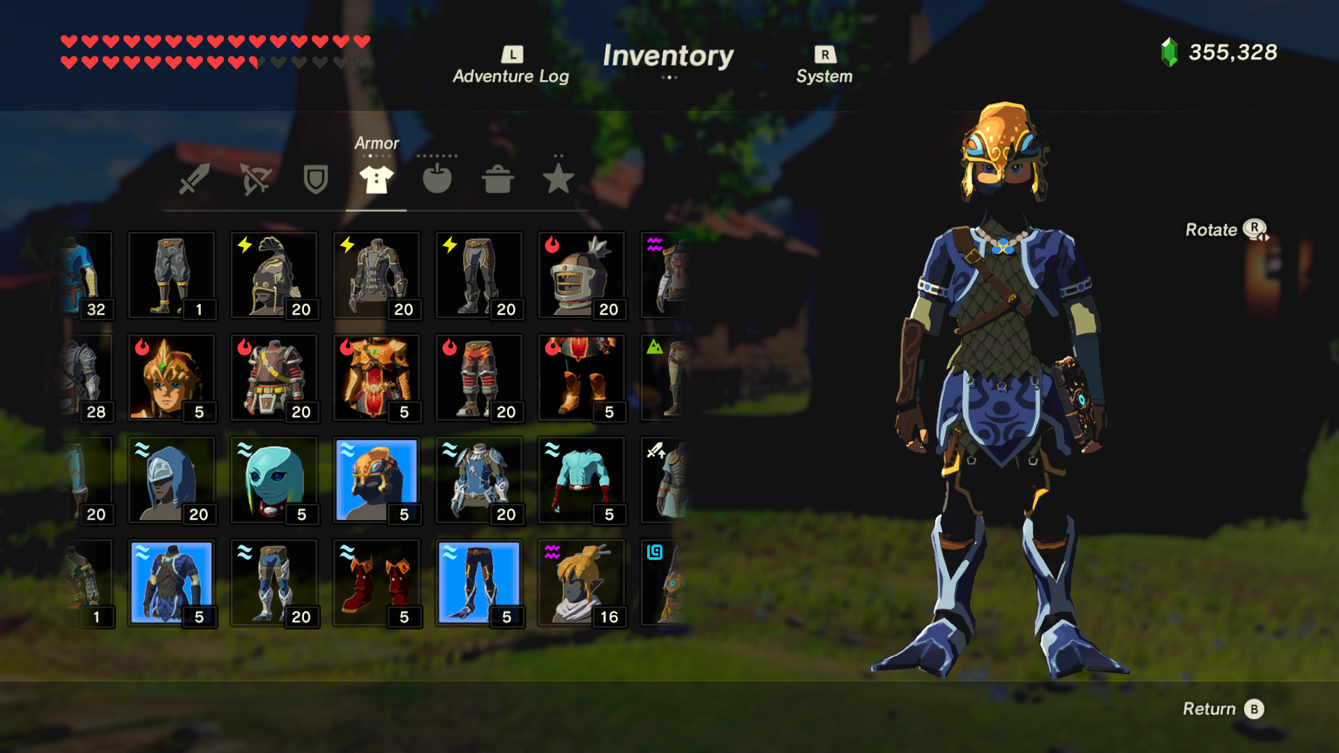TP Zora Armor (Standalone) [The Legend of Zelda Breath of the Wild