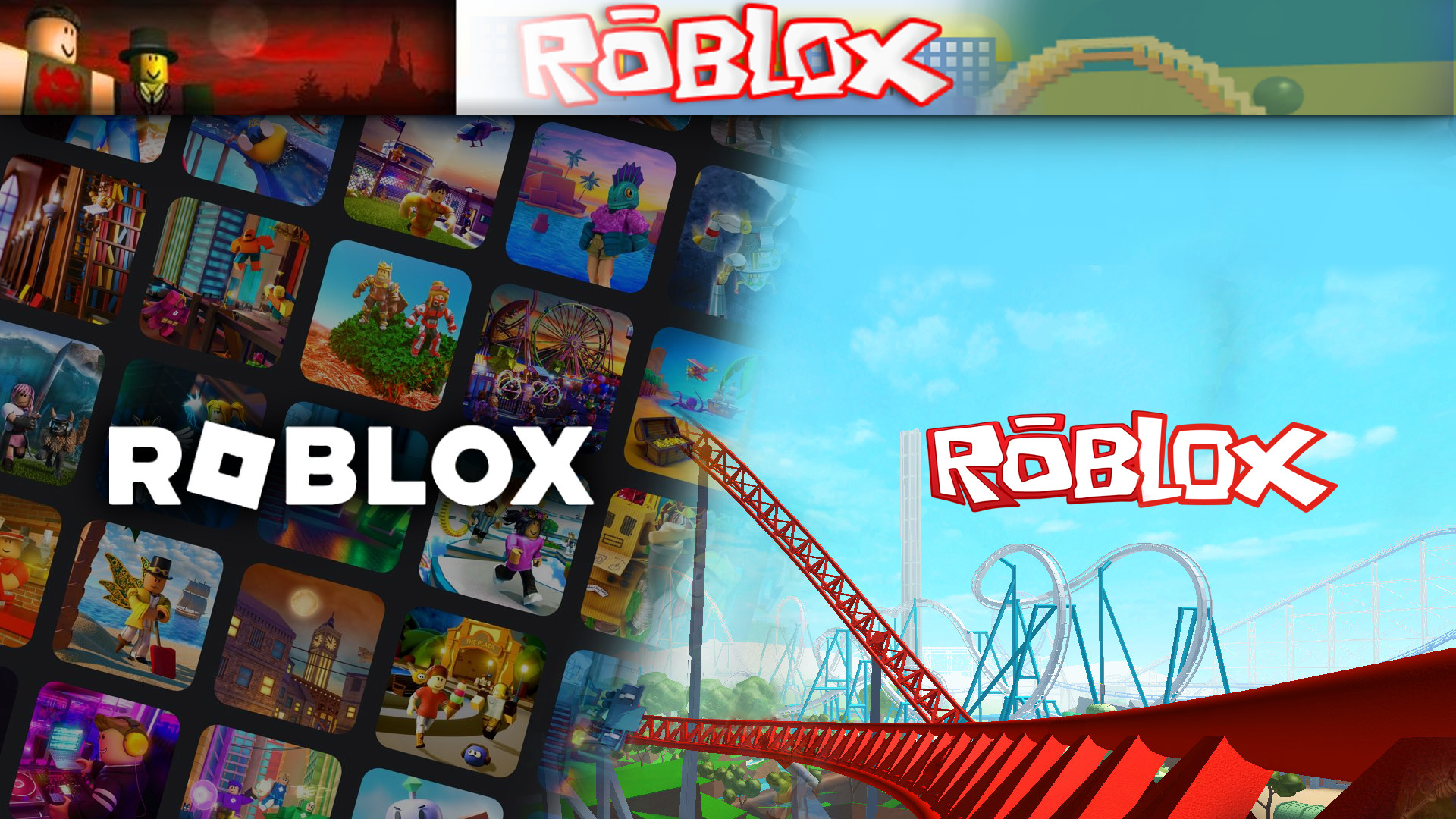 Roblox custom background for signup and login page —