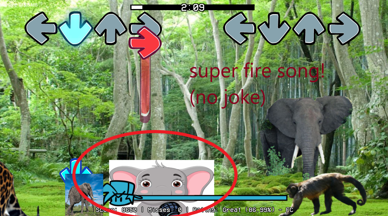 FNF VS ELEPHANT