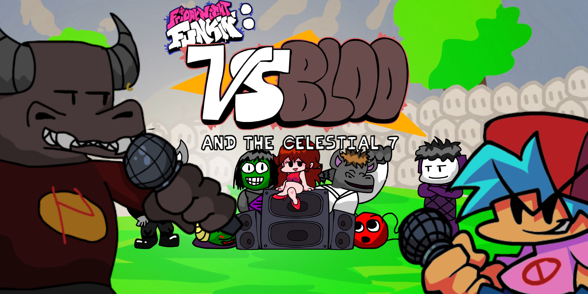 VS Bloo and the Celestial 7