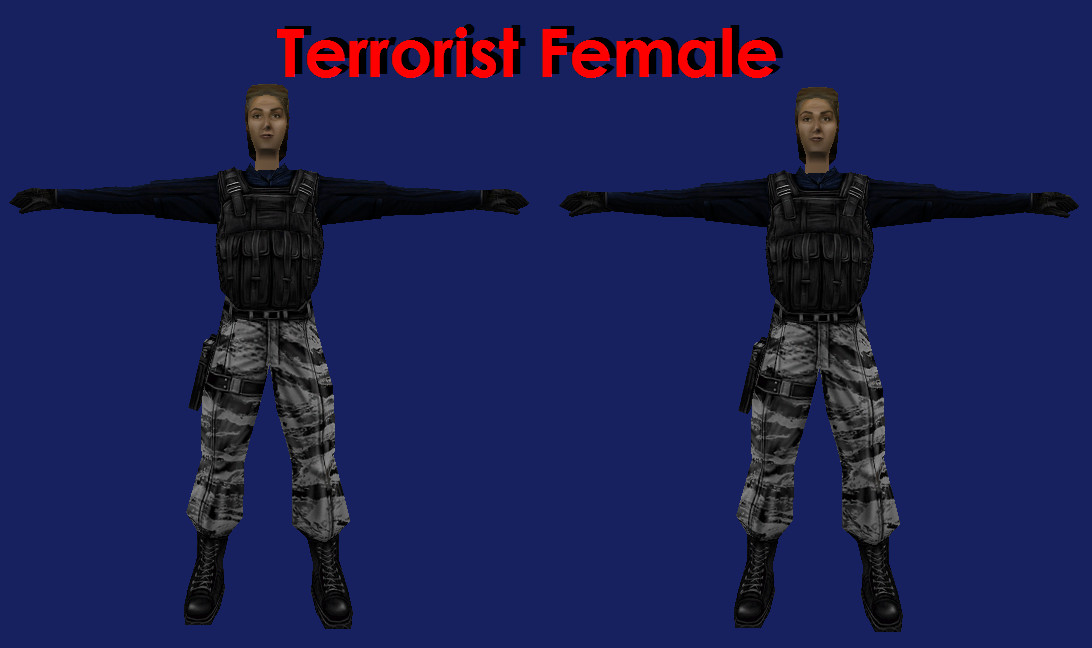 Terrorist female counter strike 1 6 mods 