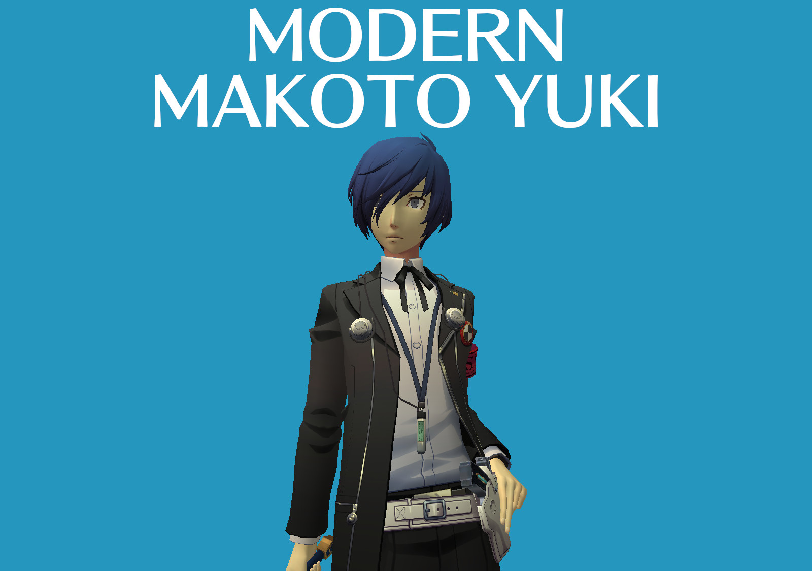 Modern Makoto Yuki [Persona 3 Portable (PC)] [Mods]