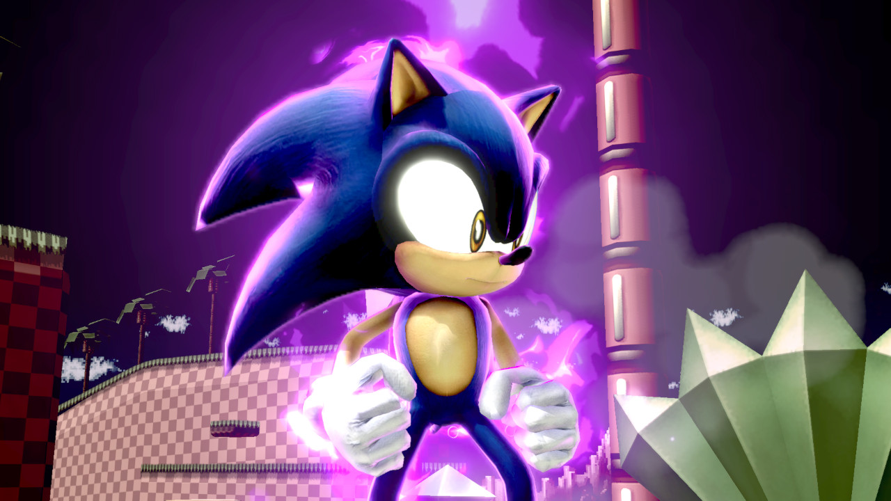 Darkspine Sonic Skin (W.I.P) [Super Smash Flash 2] [Works In Progress]