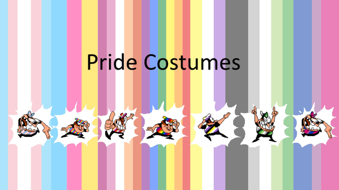 Pride Tower Patterns [Pizza Tower] [Mods]