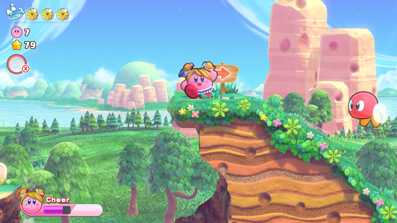 Cheerleader Kirby Pack [Kirby's Return to Dreamland Deluxe] [Mods]