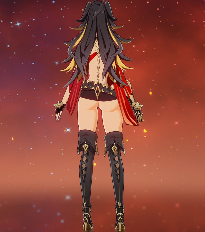Battle Torn Armor with More Intense Jiggle Physics