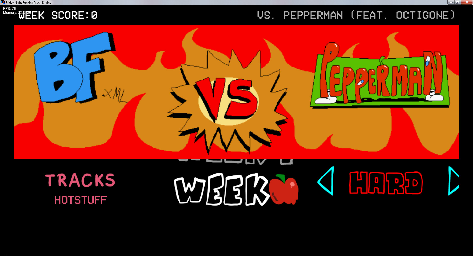 FNF VS Pepperman from Pizza Tower: Hotstuff