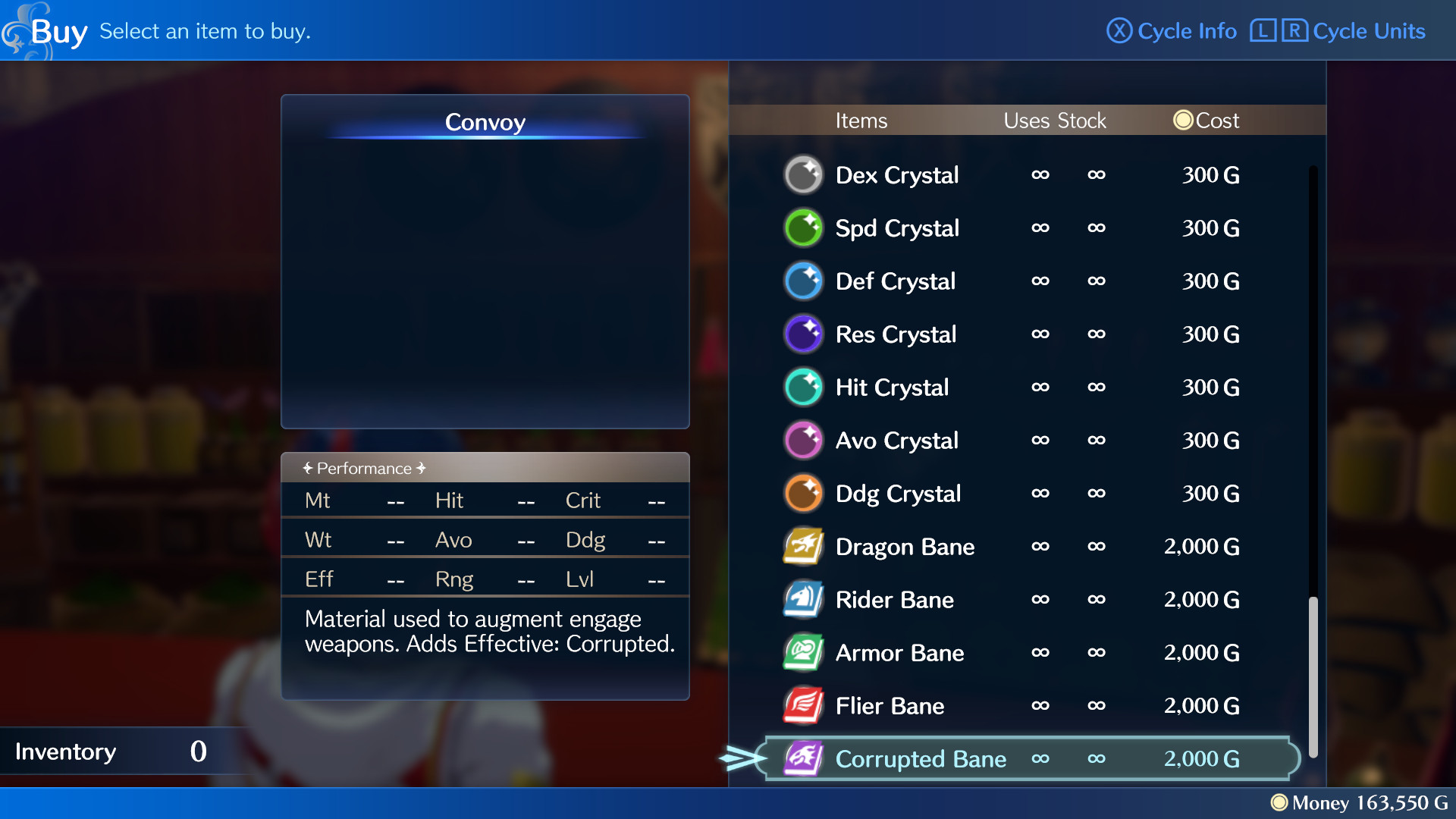 Buyable Crystals and Bane Books [Fire Emblem Engage] [Mods]