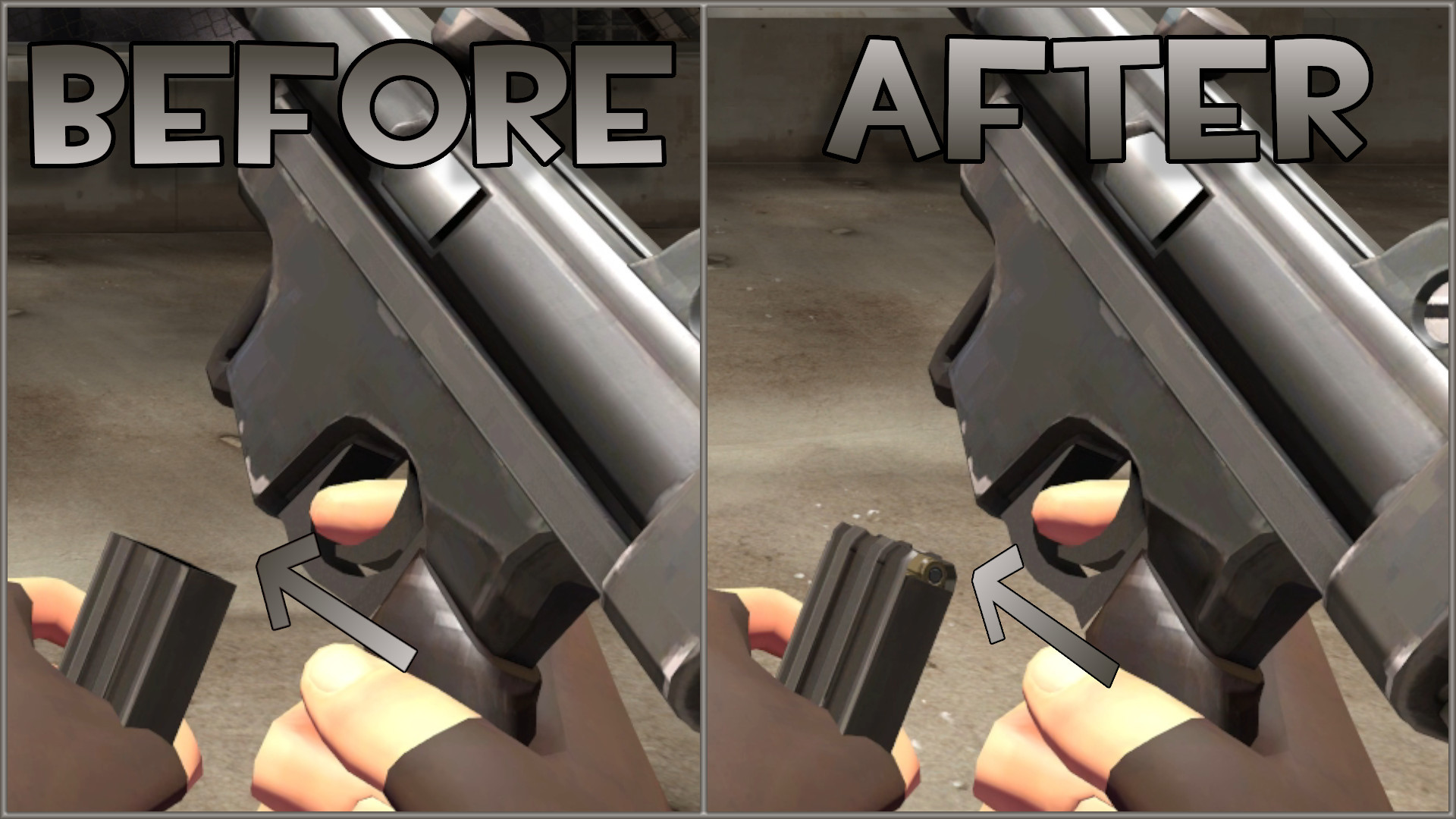 SMG and Cleaner's Carbine Bullets Fix [Team Fortress 2] [Mods]