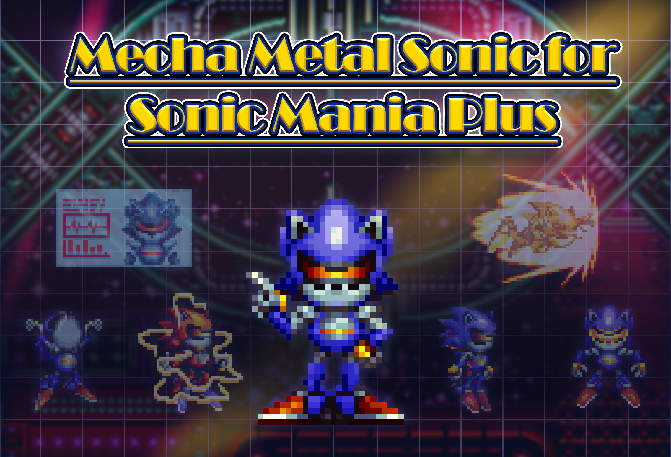 Shard over metal sonic [Sonic Mania] [Mods]