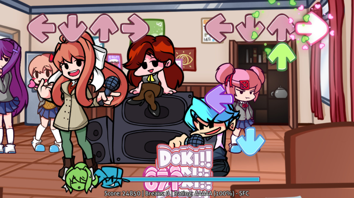 Steam Workshop::Doki Doki Literature Club! Yuri (Night Time)