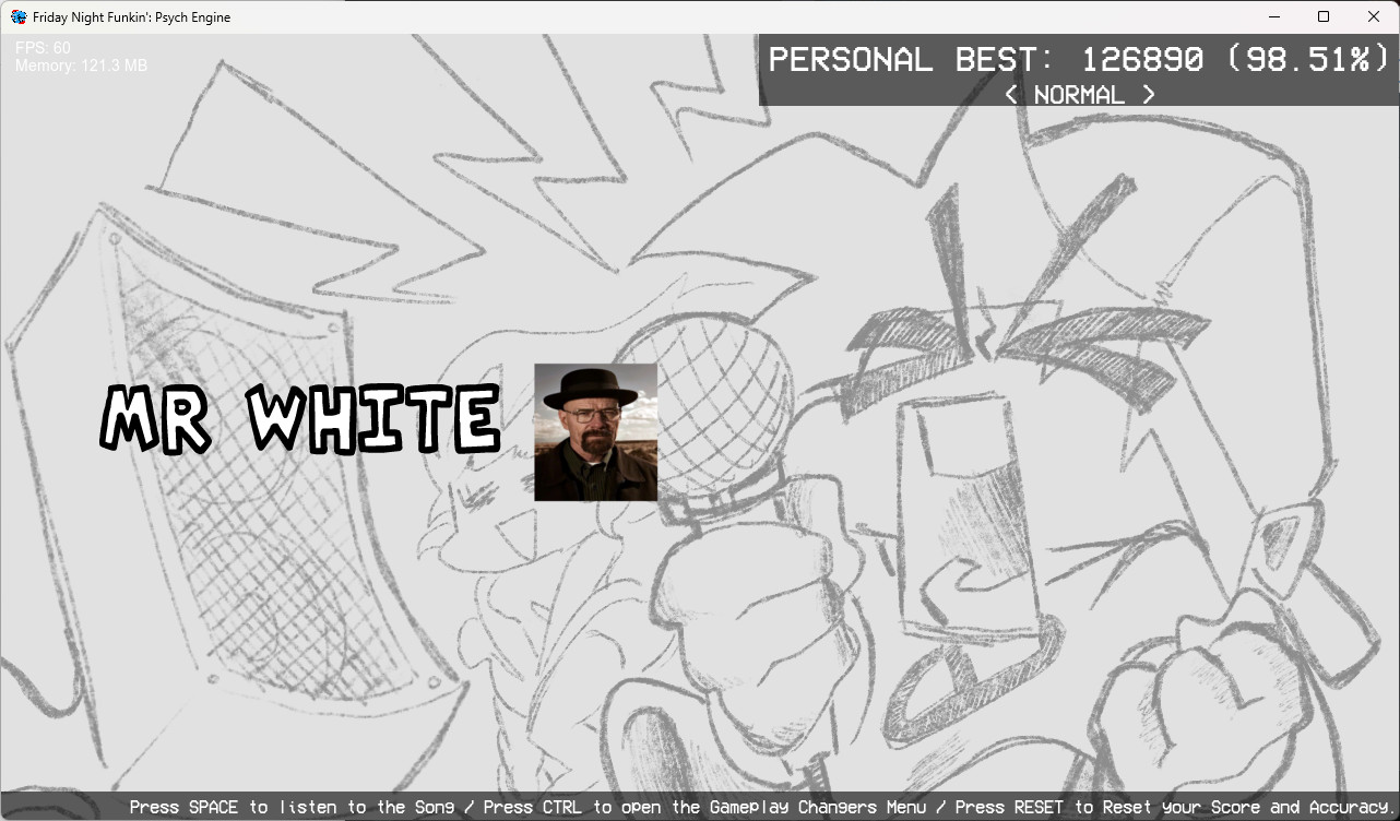Vs. Walter White {JOKE MOD}