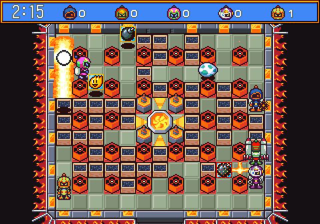 SB5 Style Super Bomberman 4 Cast Mod [Power Bomberman] [Mods]