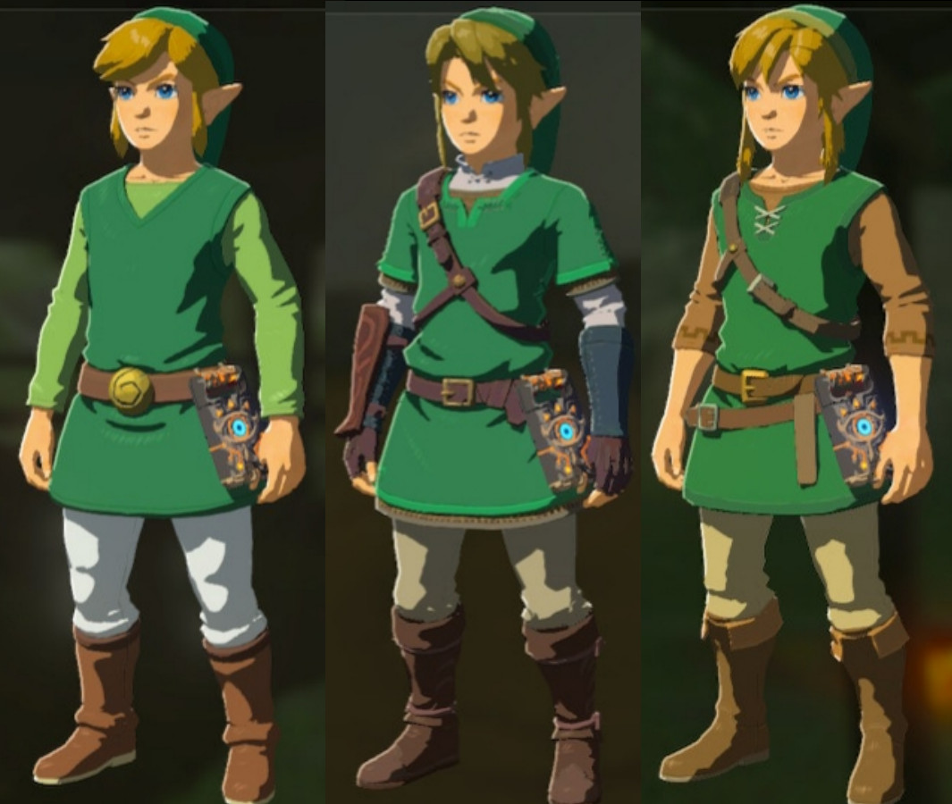 Matching Green Tunics [The Legend of Zelda: Breath of the Wild (Switch ...