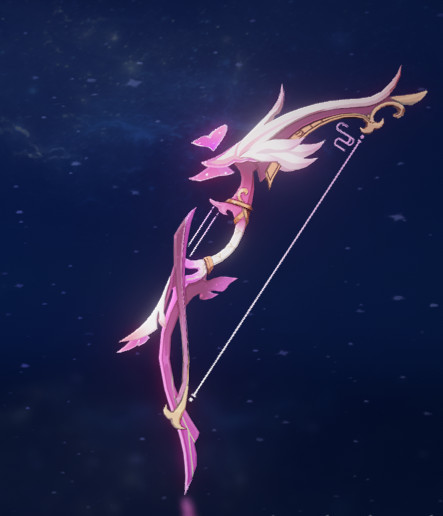 Pink Aqua Simulacra + Skyward Harp body swap