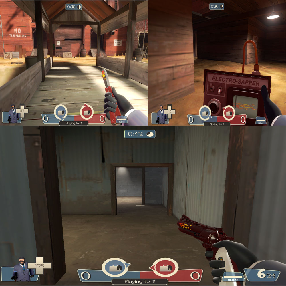 Spy Flame Pack