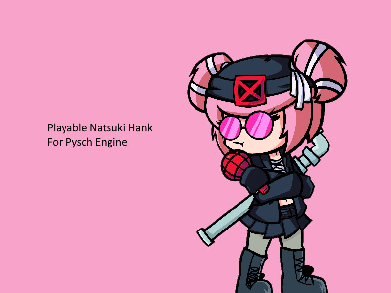 Playable Natsuki Hank For Pysch Engine