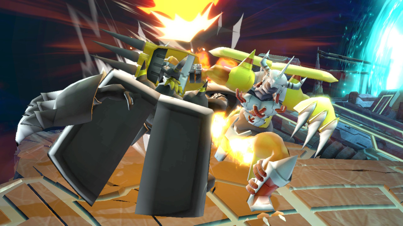 Wargreymon Warp digivolve [Super Smash Bros. Ultimate] [Mods]