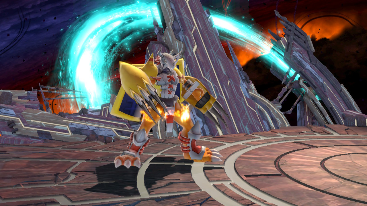 Wargreymon Warp digivolve [Super Smash Bros. Ultimate] [Mods]