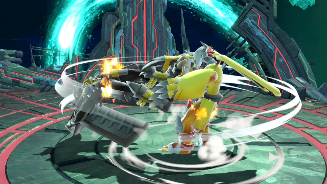 Wargreymon Warp digivolve [Super Smash Bros. Ultimate] [Mods]