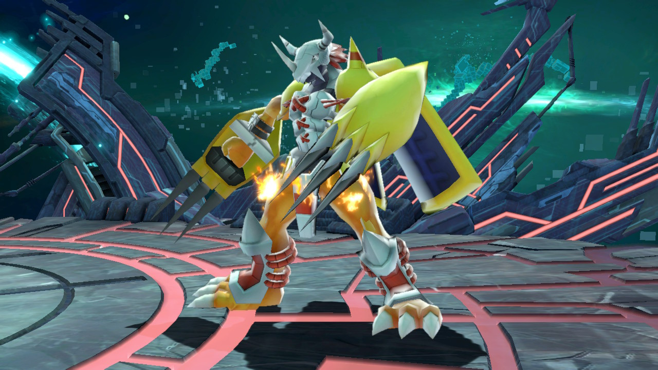 Wargreymon Warp digivolve [Super Smash Bros. Ultimate] [Mods]