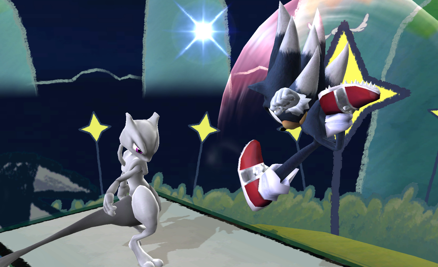Extra Werehog Sonic Semi-Alt Mod for Super Smash Bros. Brawl | Brawl Mods
