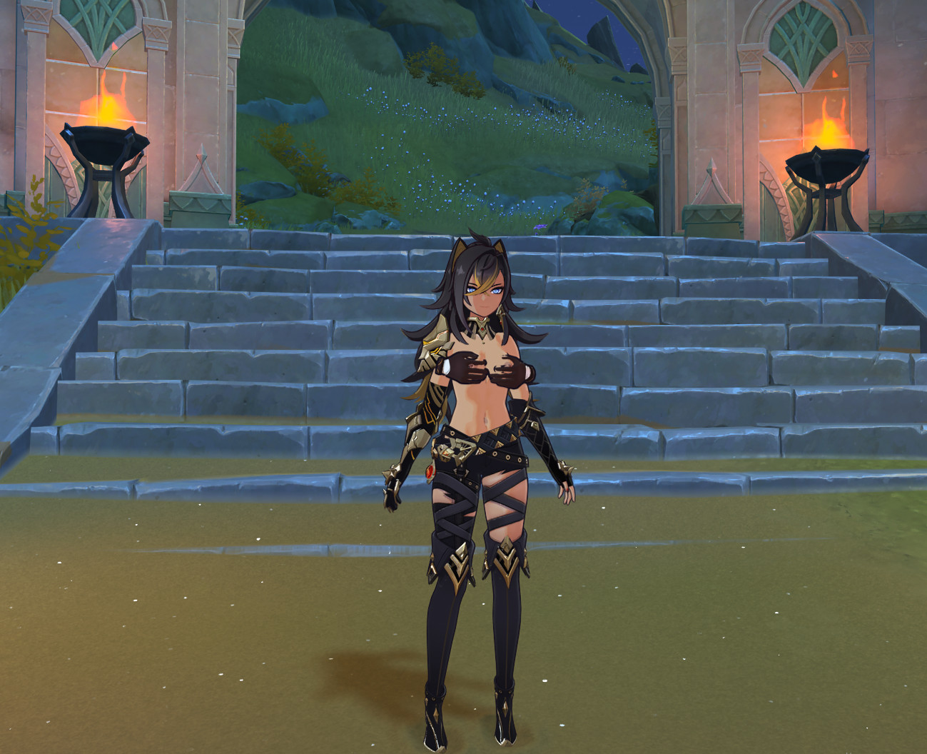 Grabby Hands Bikini for Dehya