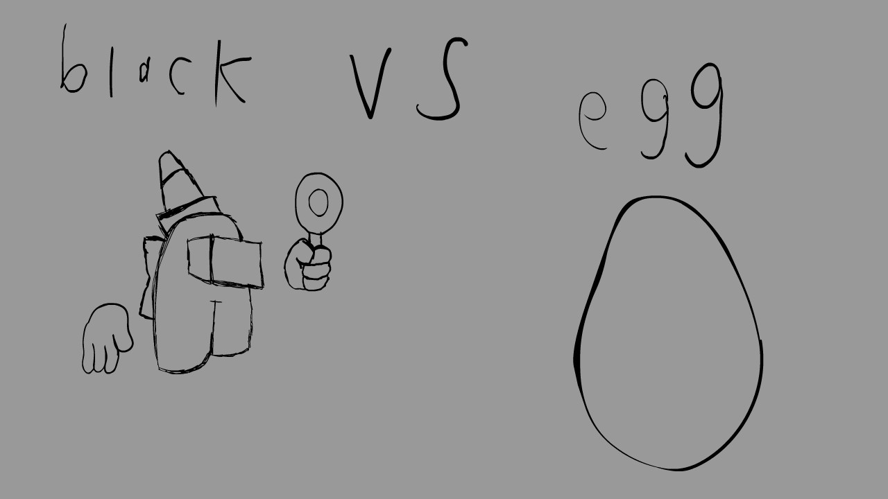 Black VS Egg joke mod