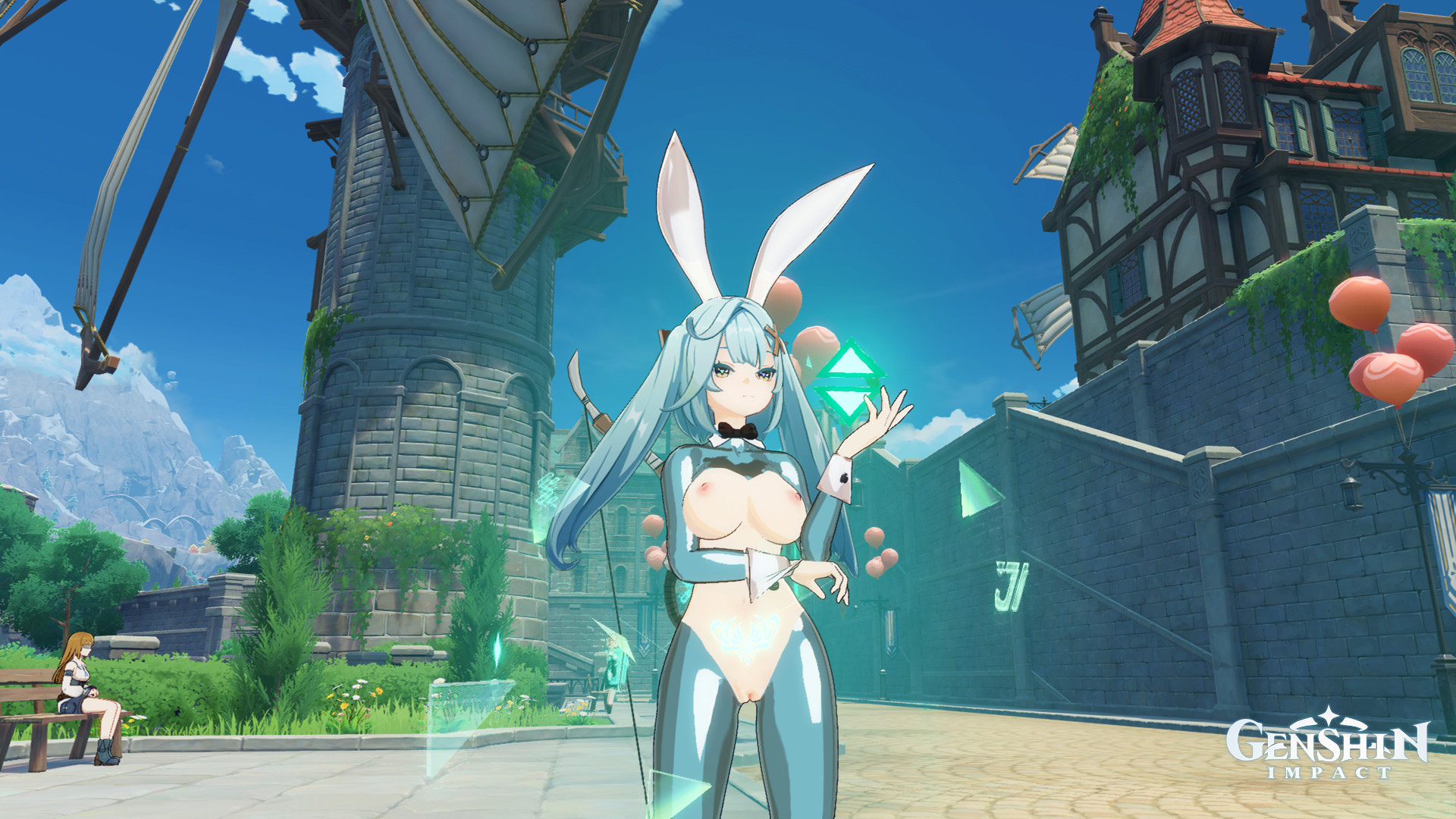 Reverse Bunny Suit Faruzan