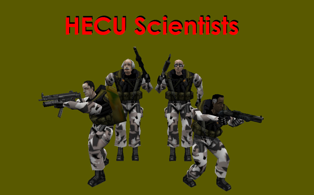 HECU Scientists [HalfLife] [Mods]