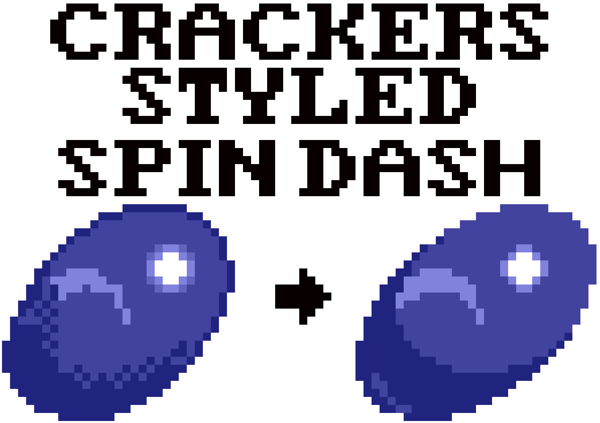 Crackers Styled Spin Dash (SCD) [Sonic CD (2011)] [Mods]