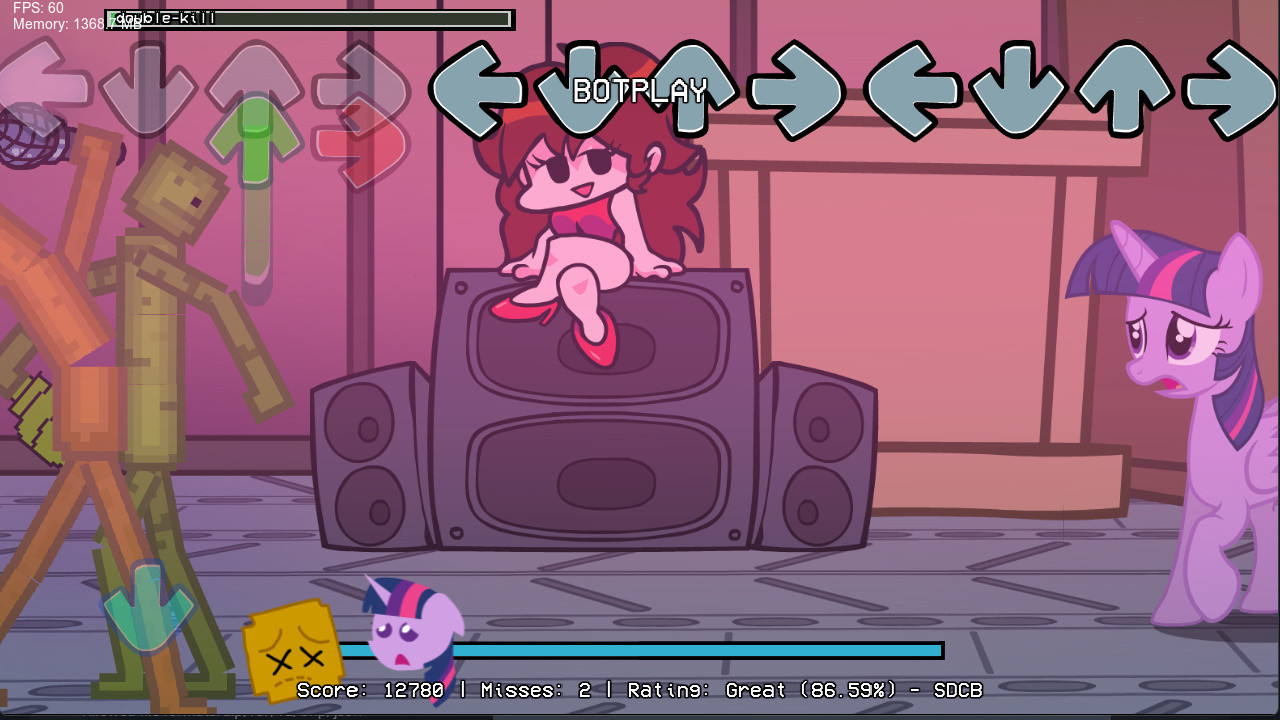Double Kill But Melon,Pumpkin And Twilight Sing It
