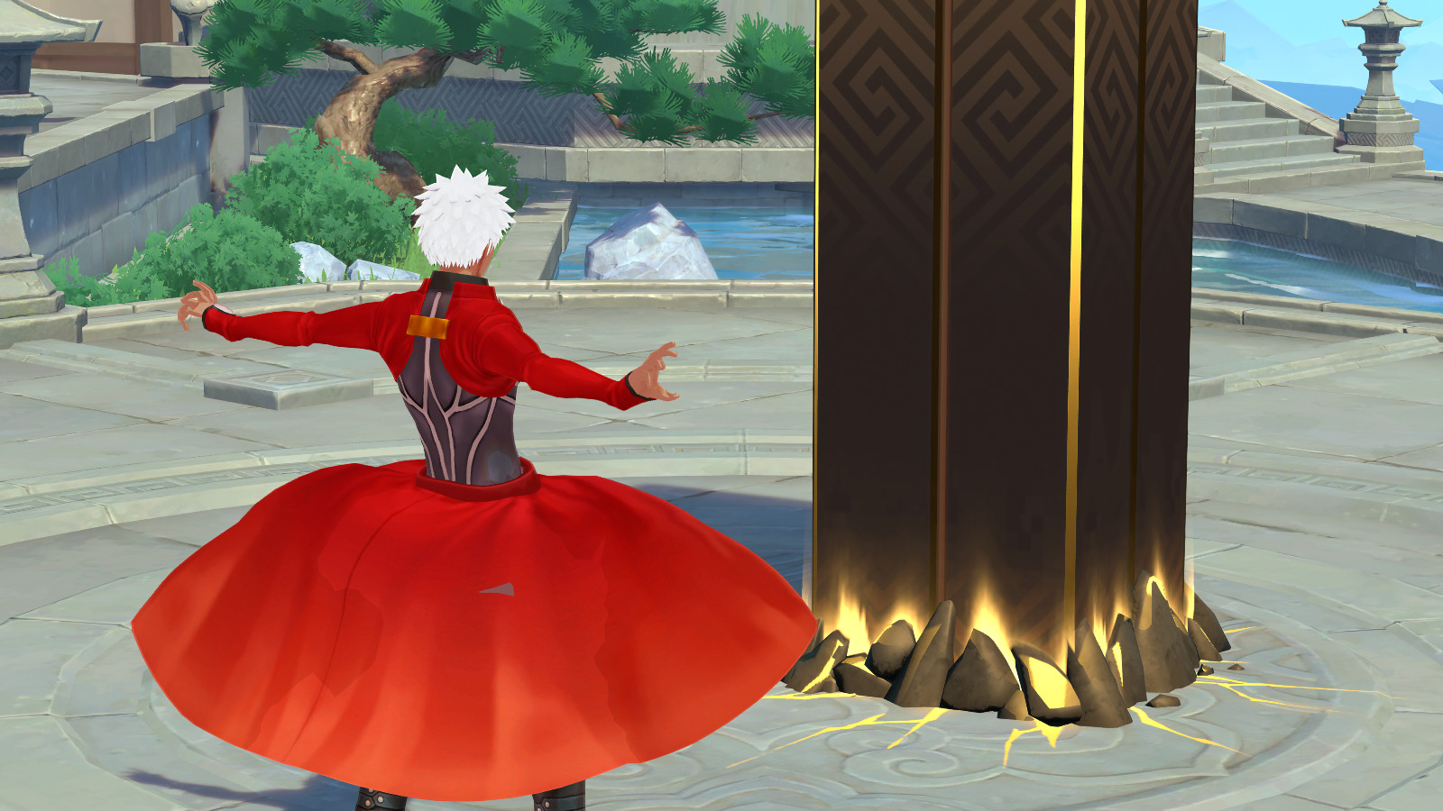 [Zhongli]FateEXTELLA Archer Nameless Mod for Genshin Impact | GI Mods