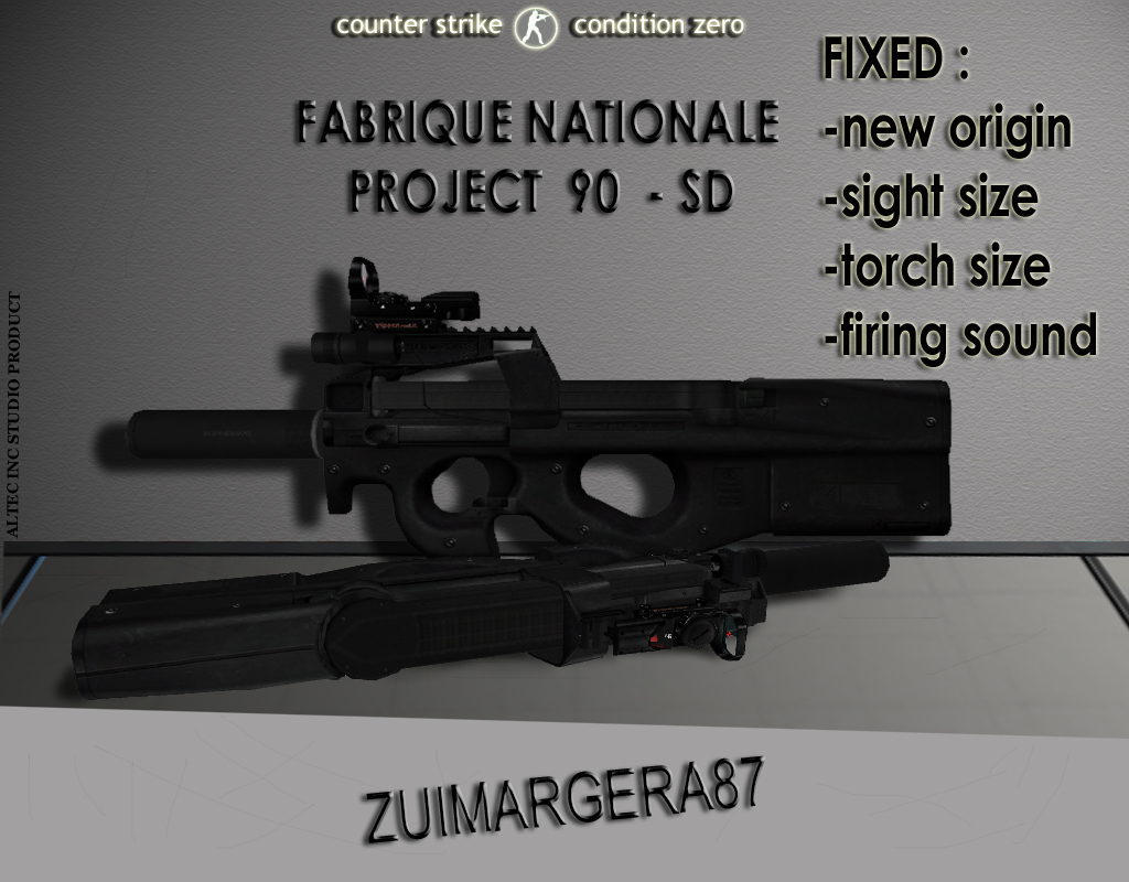 FN P90-SD Mod for Counter-Strike: Condition Zero | CS:CZ Mods