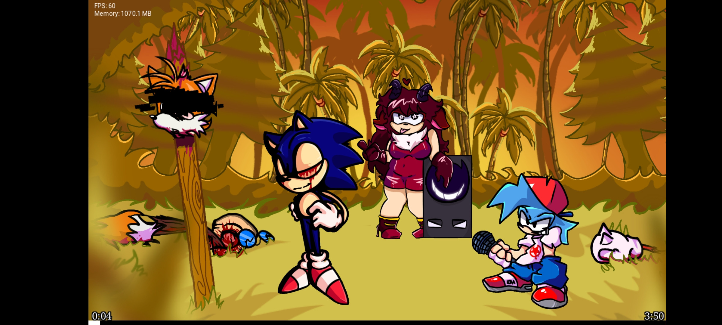 Some Vs Sonic.exe redrawn sprites.