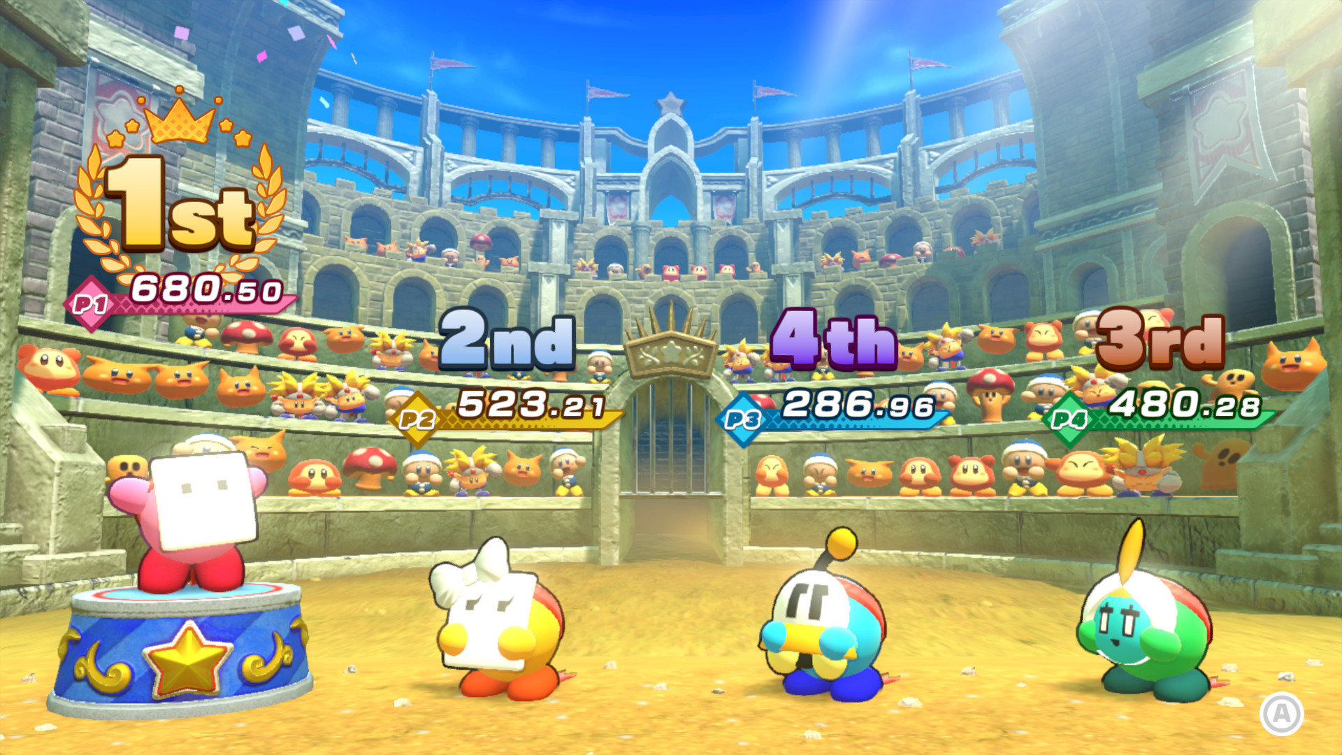 BoxBoy + Part Time UFO Masks [Kirby's Return to Dreamland Deluxe] [Mods]