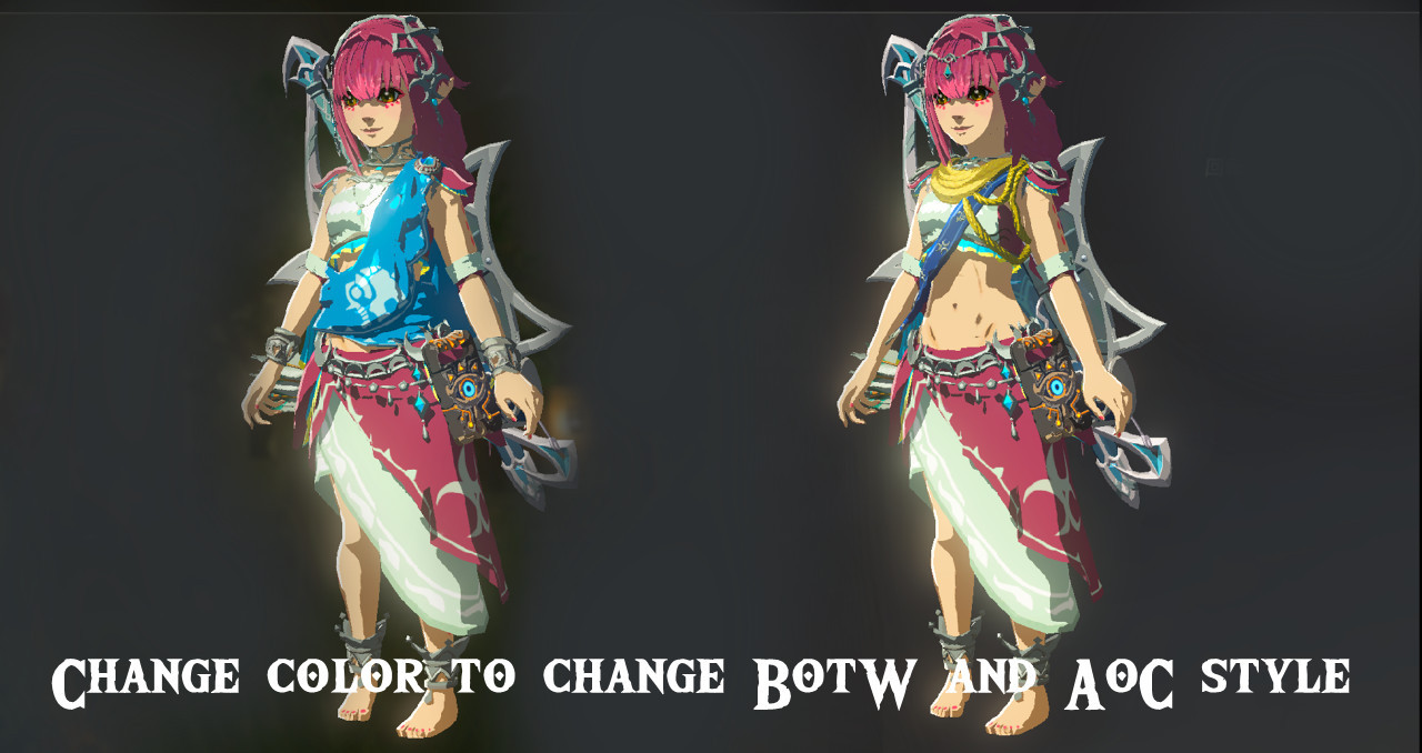 Hylian Mipha [The Legend Of Zelda: Breath Of The Wild (Switch)] [Mods]