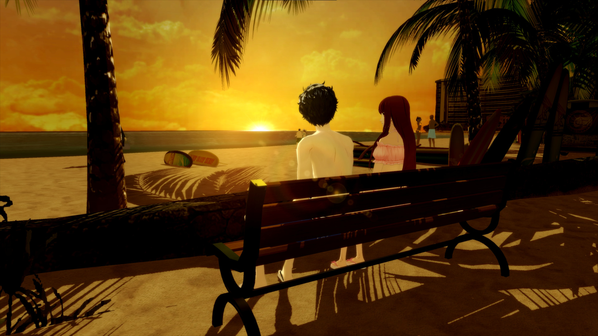 KonnichiWAii (Kasumi Hawaii Hangout) [Persona 5 Royal (PC)] [Mods]