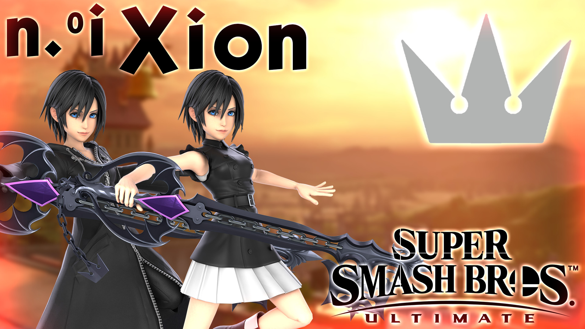 Xion over Lucina [Super Smash Bros. Ultimate] [Mods]