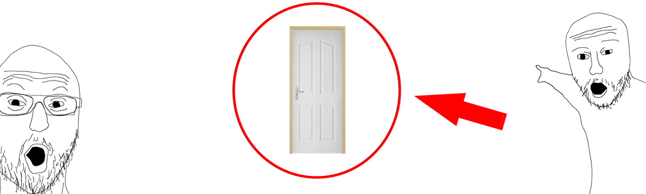 Vs. just a door