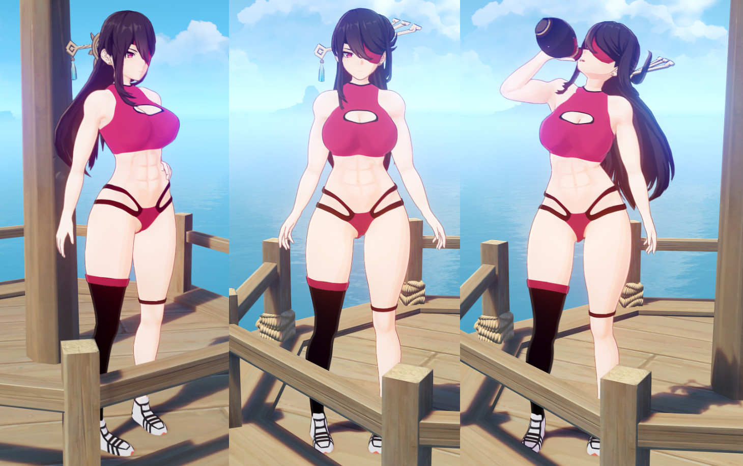 Beidou Track n' Field outfit!
