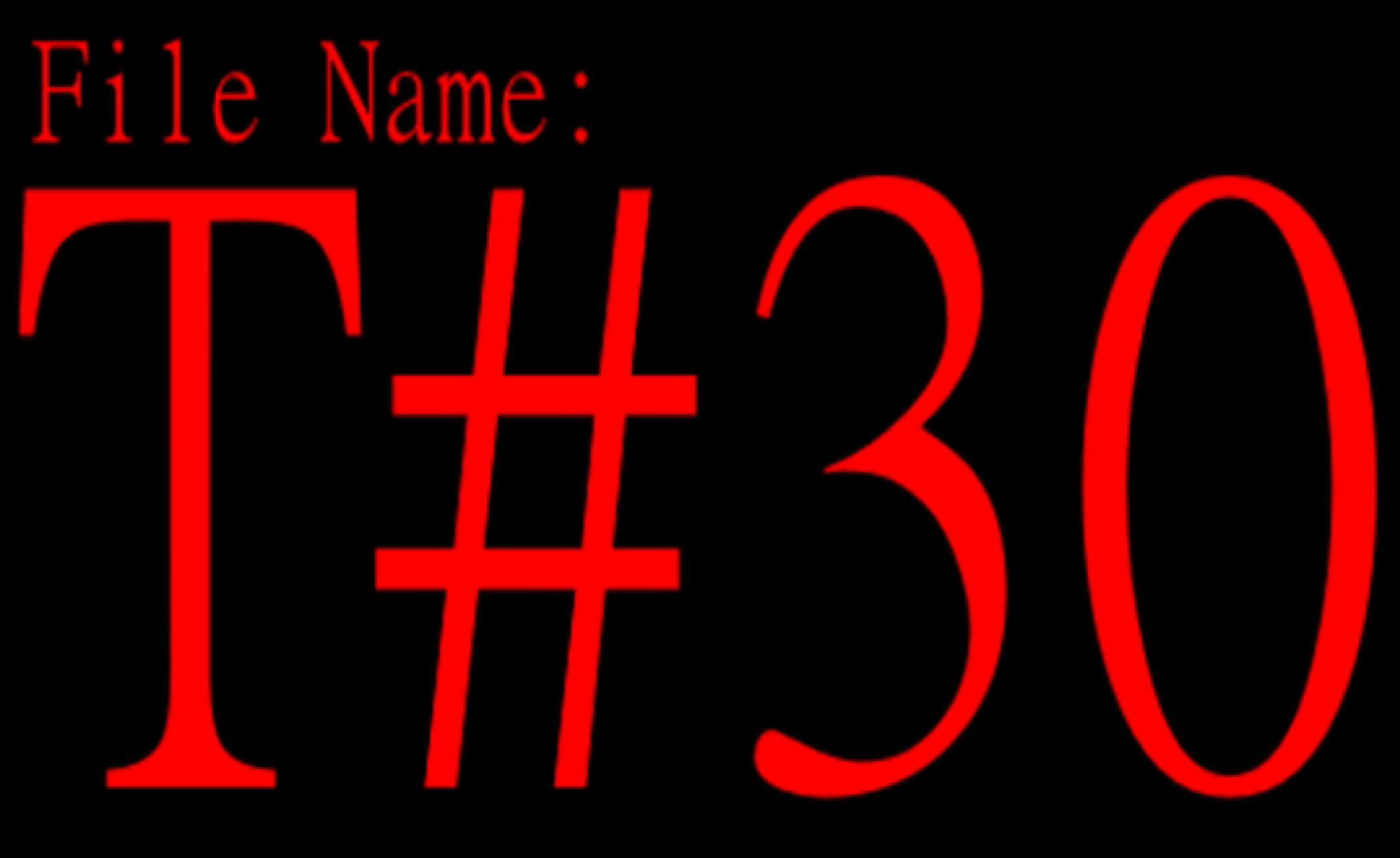File_Name:_T#30 (Friday night incident reskin)