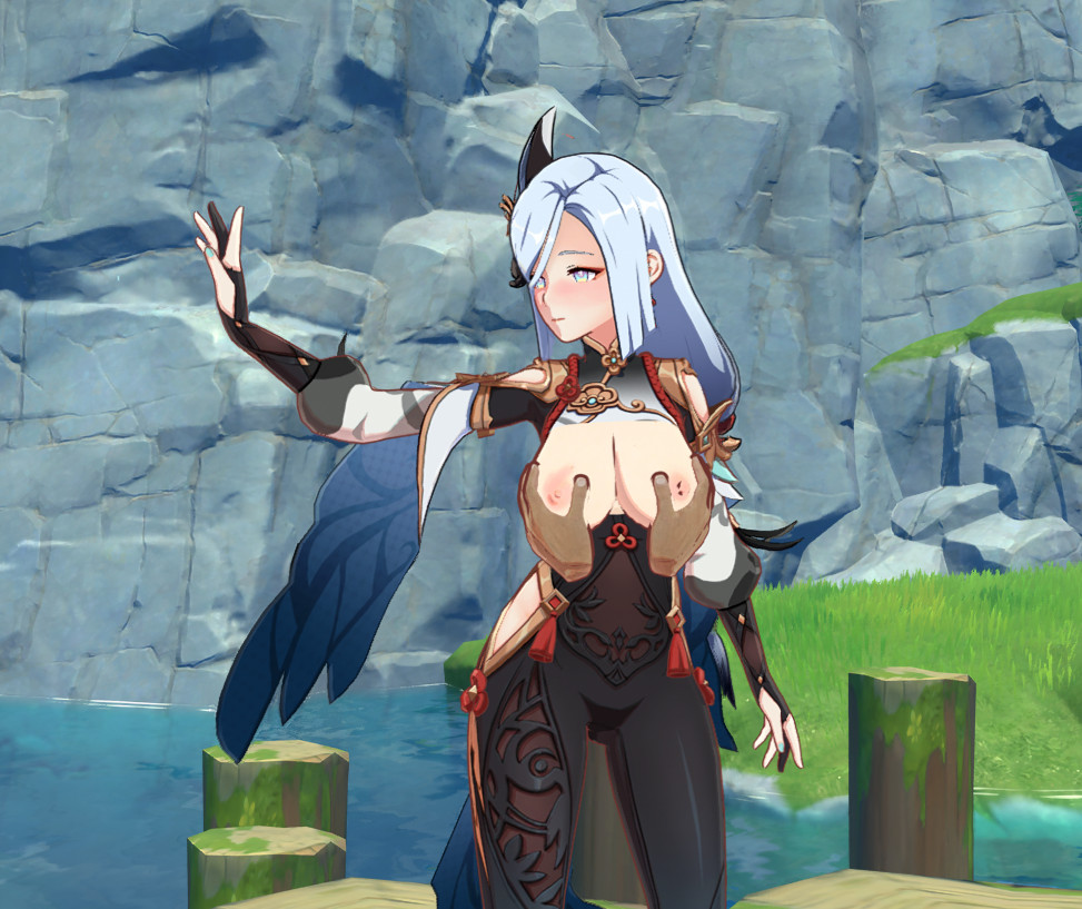 Shenhe - Grabby Hands Bra With Bonus Milk
