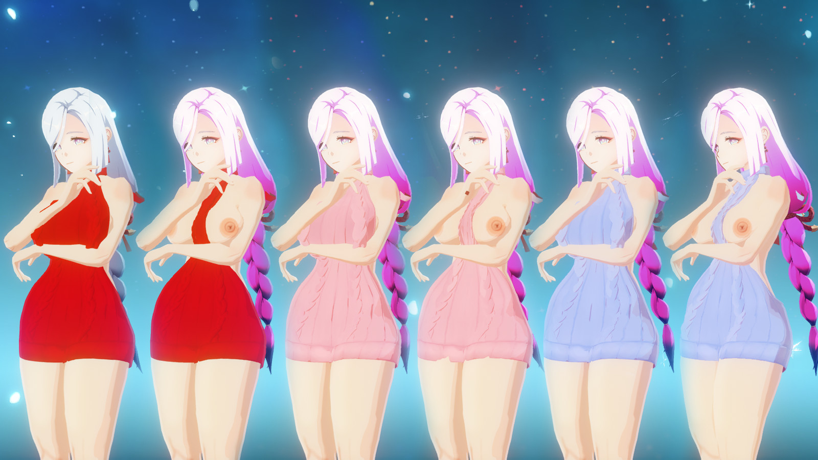 [Shenhe]Virgin Killer sweater