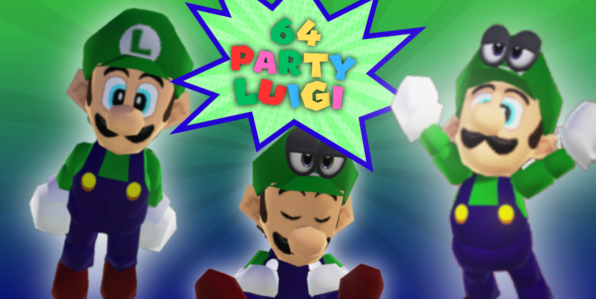N64 Mario Party Luigi [Super Mario Odyssey] [Mods]