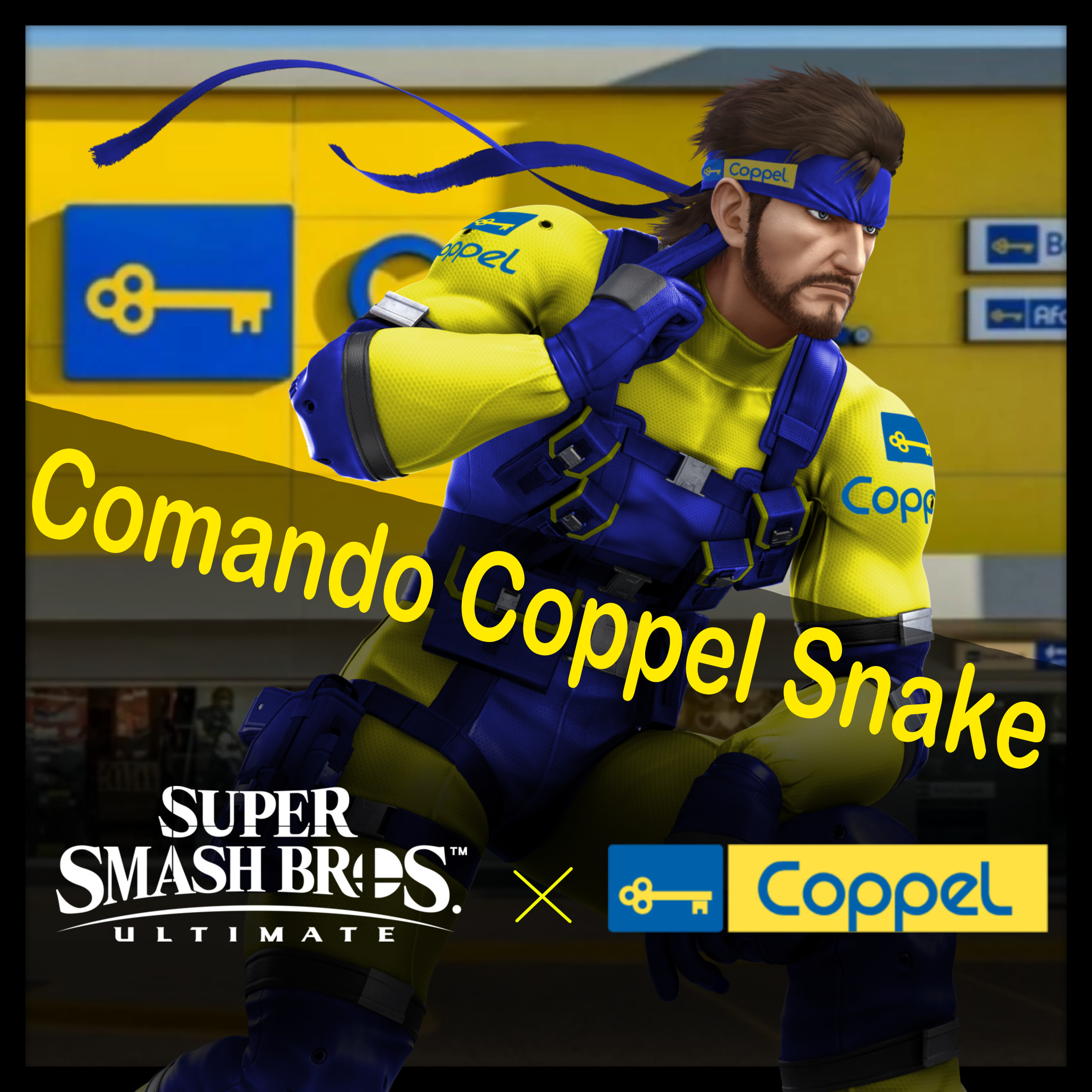 Comando Coppel Snake [Super Smash Bros. Ultimate] [Mods]
