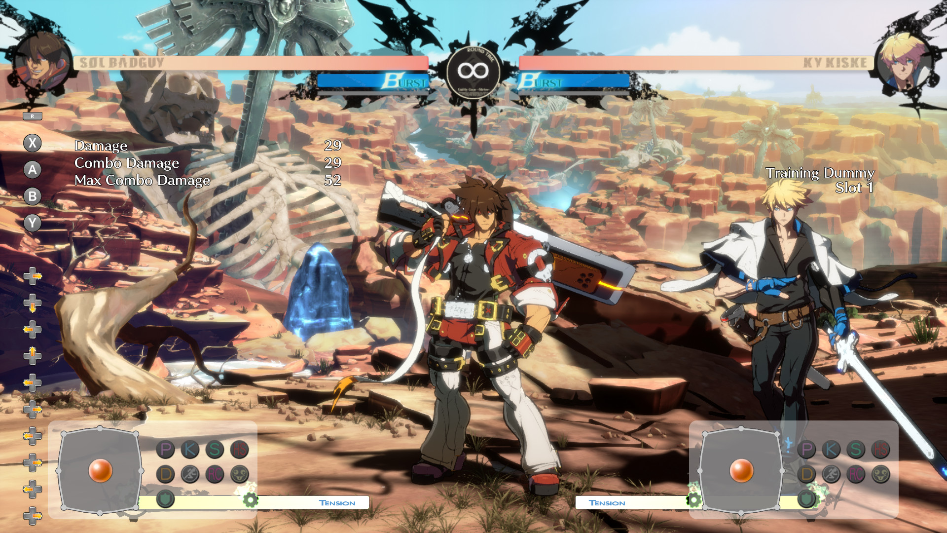 Switch Button Prompts [GUILTY GEAR STRIVE] [Mods]