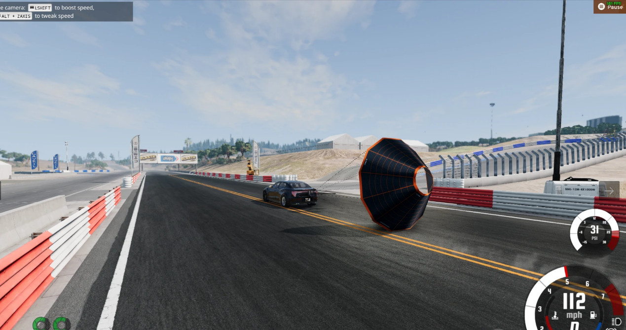 WORKING DragChute [BeamNG.drive] [Mods]