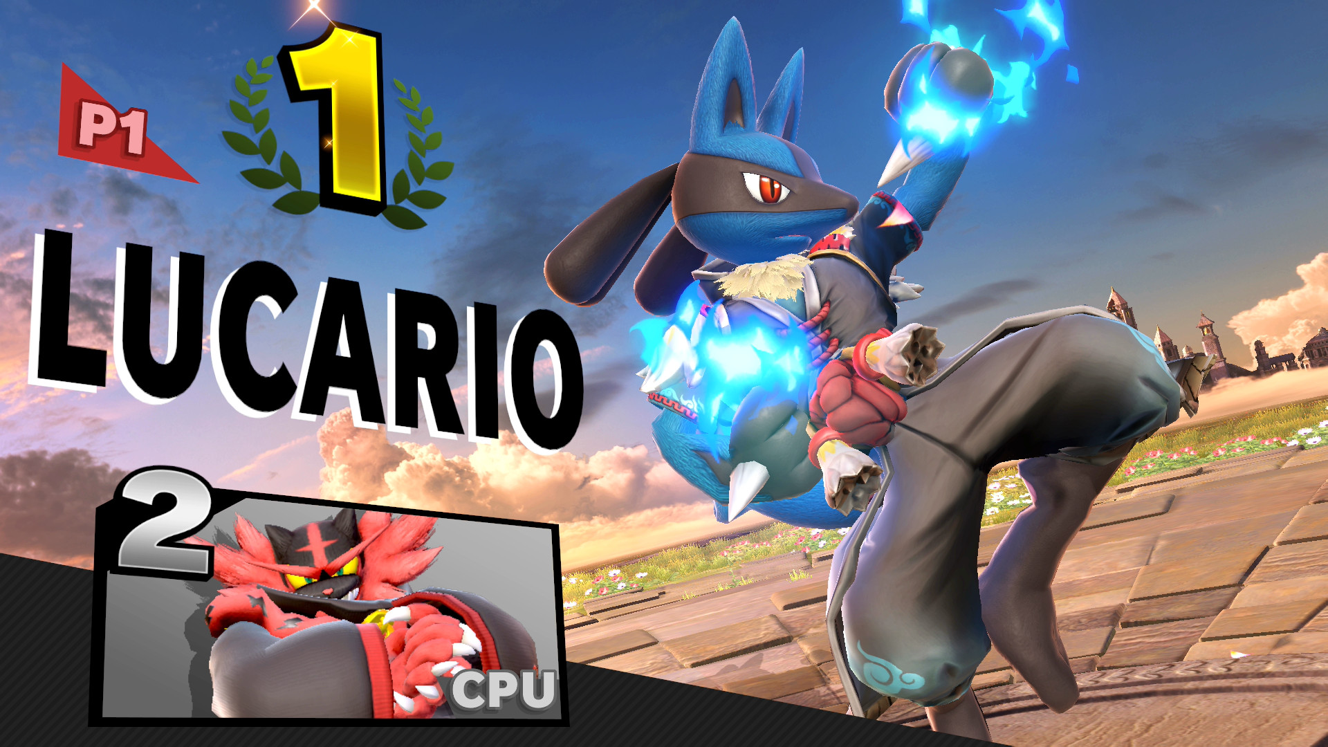 Fortnite Fashion Lucario [Super Smash Bros. Ultimate] [Mods]