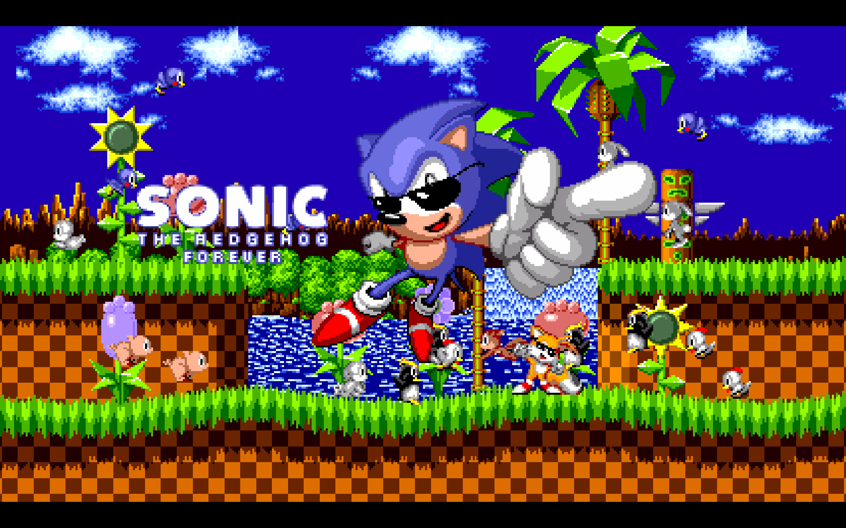 Sonic 1 Forever (Cool Edition) [Sonic the Hedgehog Forever] [Mods]